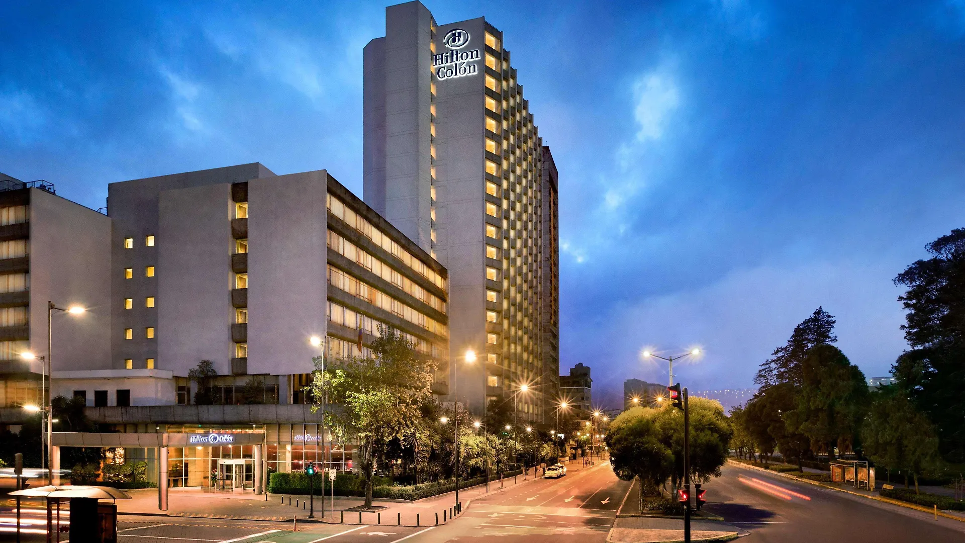 Hilton Colon Quito Hotel location